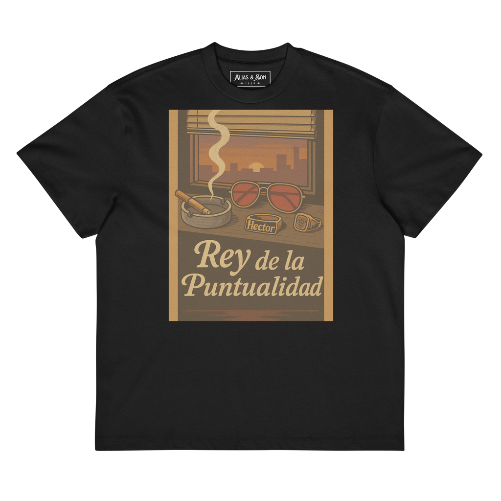 EL REY DE LA PUNTUALIDAD - (Boxy Fit)