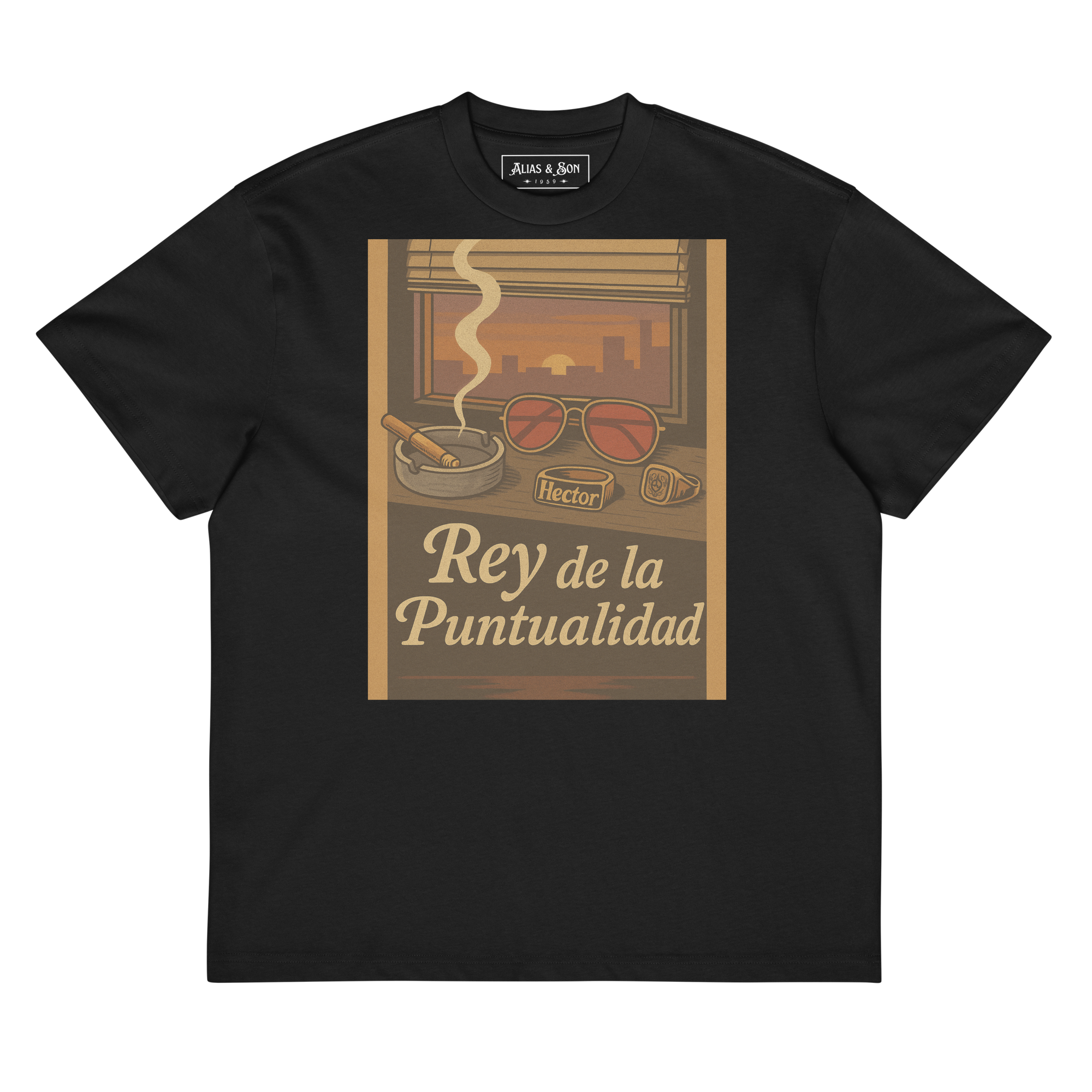 EL REY DE LA PUNTUALIDAD - (Boxy Fit)