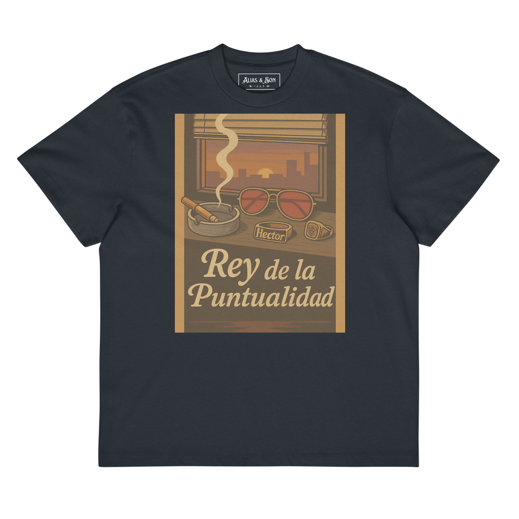 EL REY DE LA PUNTUALIDAD - (Boxy Fit)