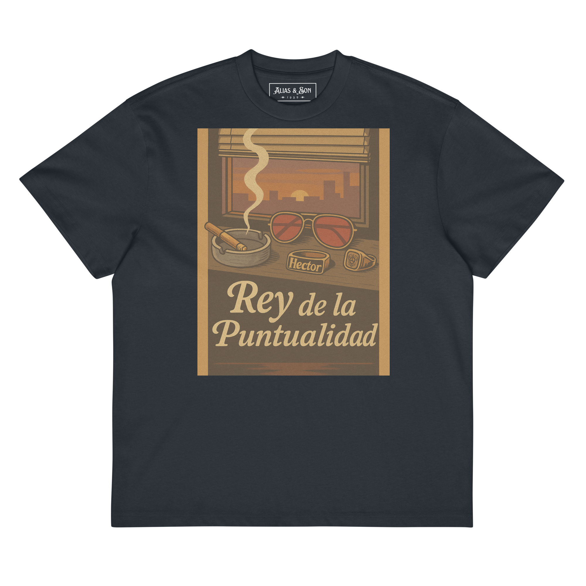 EL REY DE LA PUNTUALIDAD - (Boxy Fit)