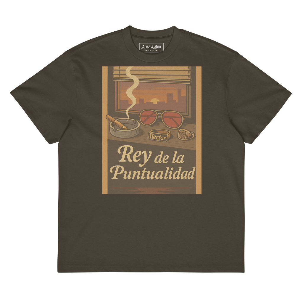 EL REY DE LA PUNTUALIDAD - (Boxy Fit)