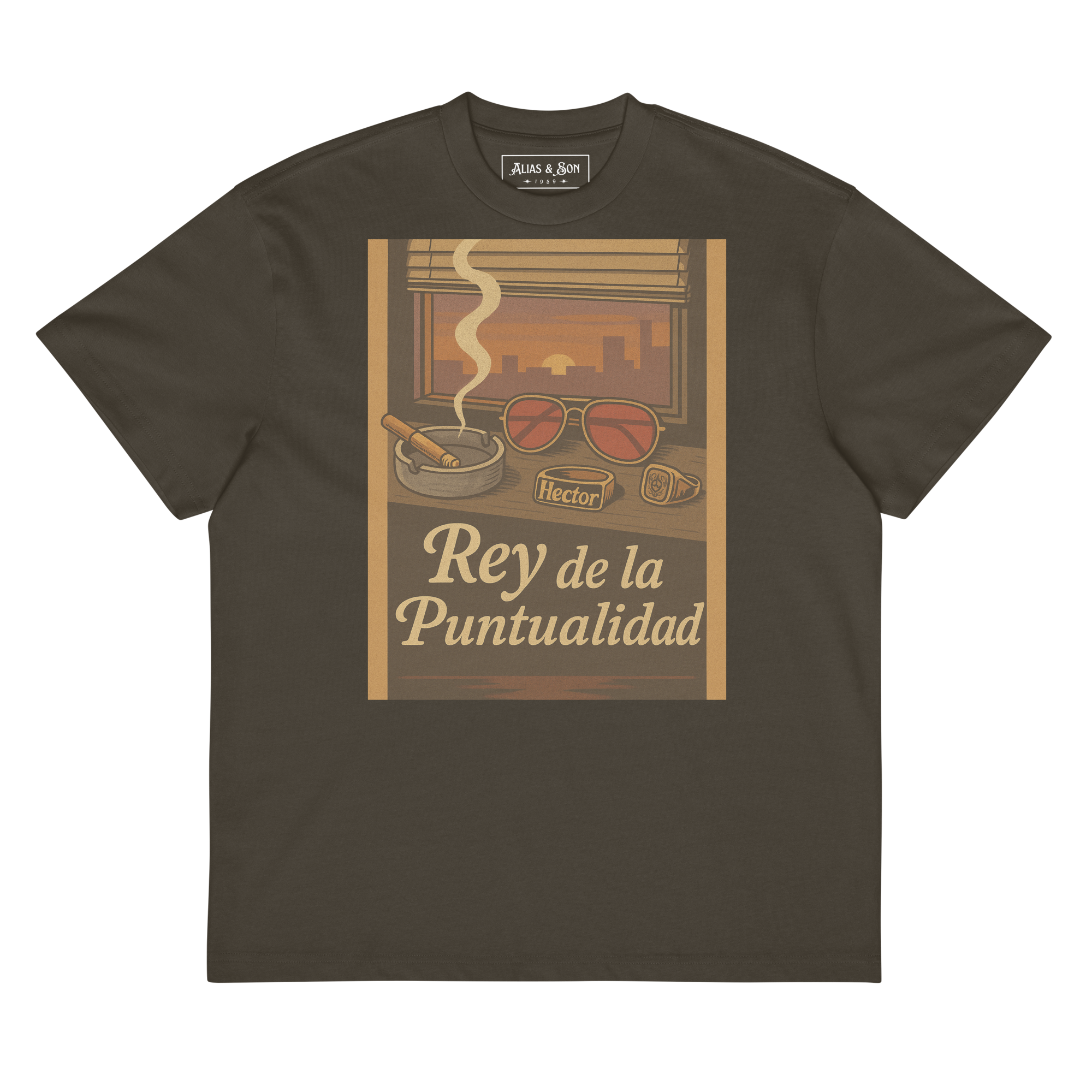 EL REY DE LA PUNTUALIDAD - (Boxy Fit)