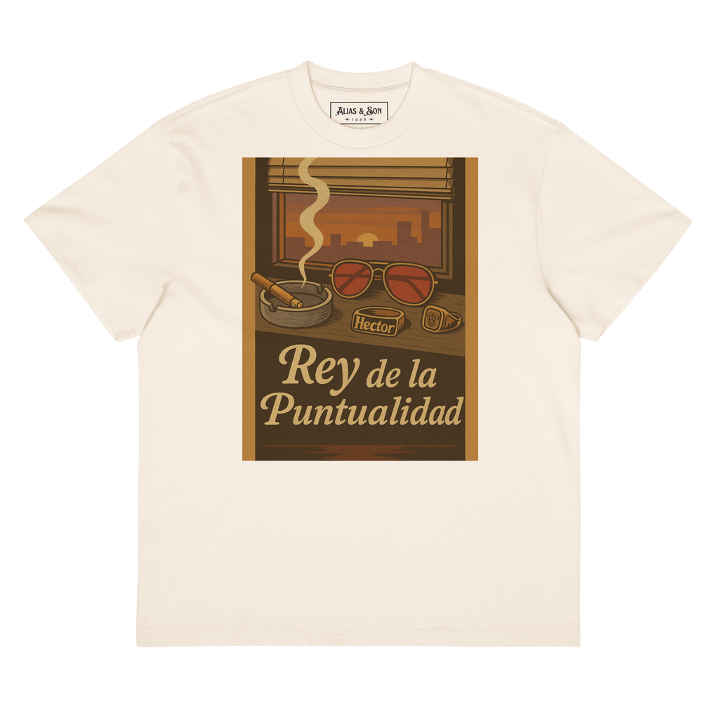 EL REY DE LA PUNTUALIDAD - (Boxy Fit)