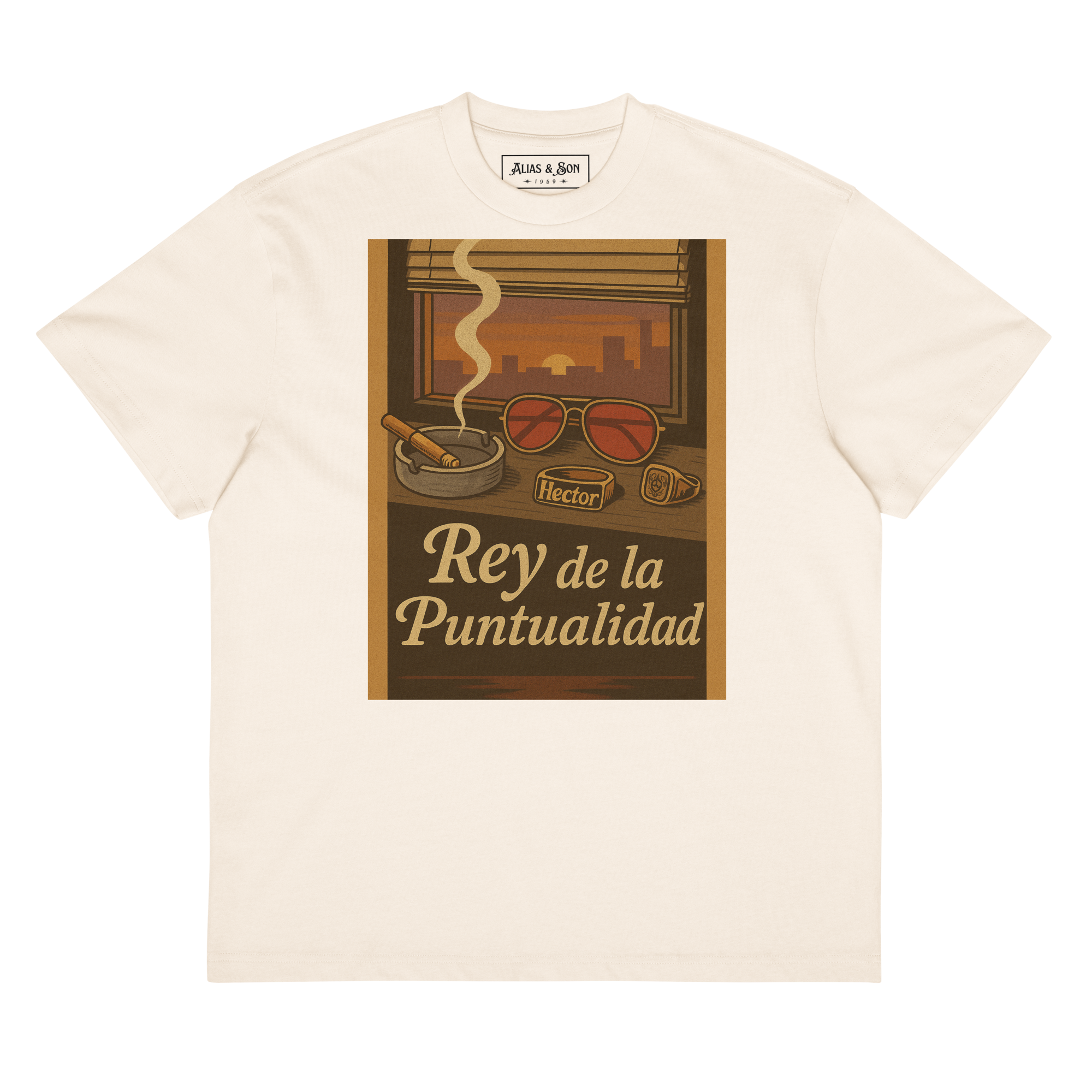 EL REY DE LA PUNTUALIDAD - (Boxy Fit)