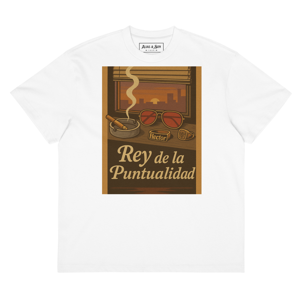 EL REY DE LA PUNTUALIDAD - (Boxy Fit)