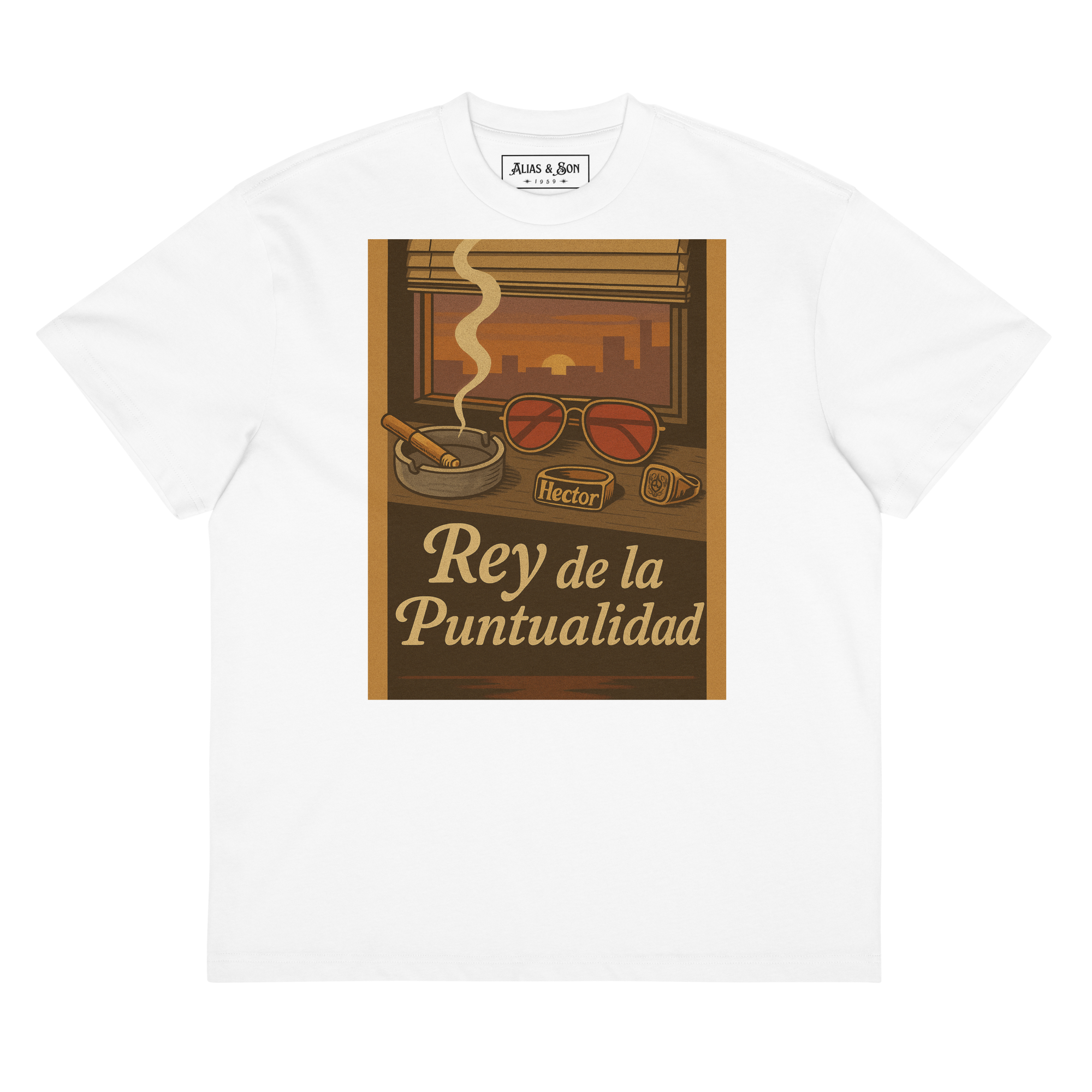 EL REY DE LA PUNTUALIDAD - (Boxy Fit)